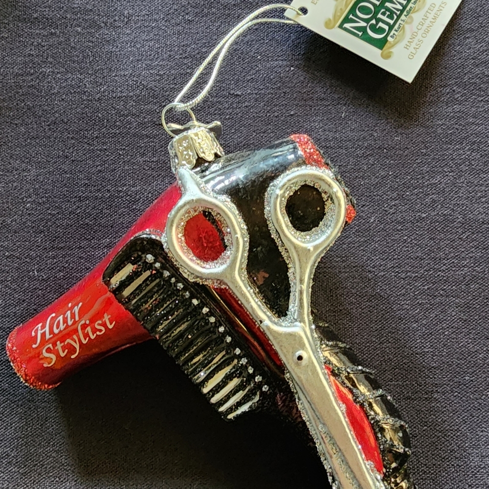 HAIR STYLIST CHRISTMAS ORNAMENT